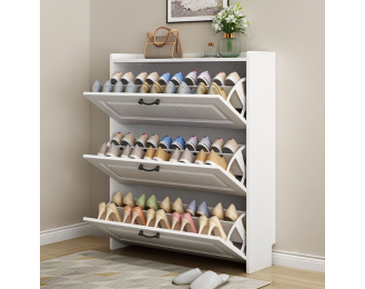 Ultra Slim Shoe Cabinet 17cm Home